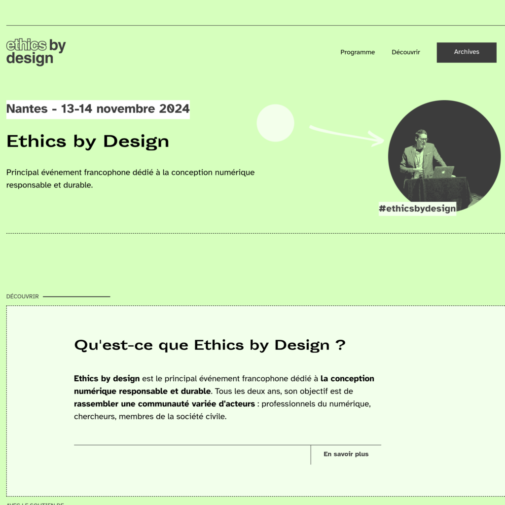 Ethics By Design, responsible design