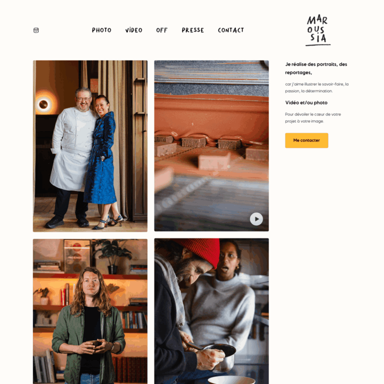 Maroussia Productions, photographe et vidéaste
