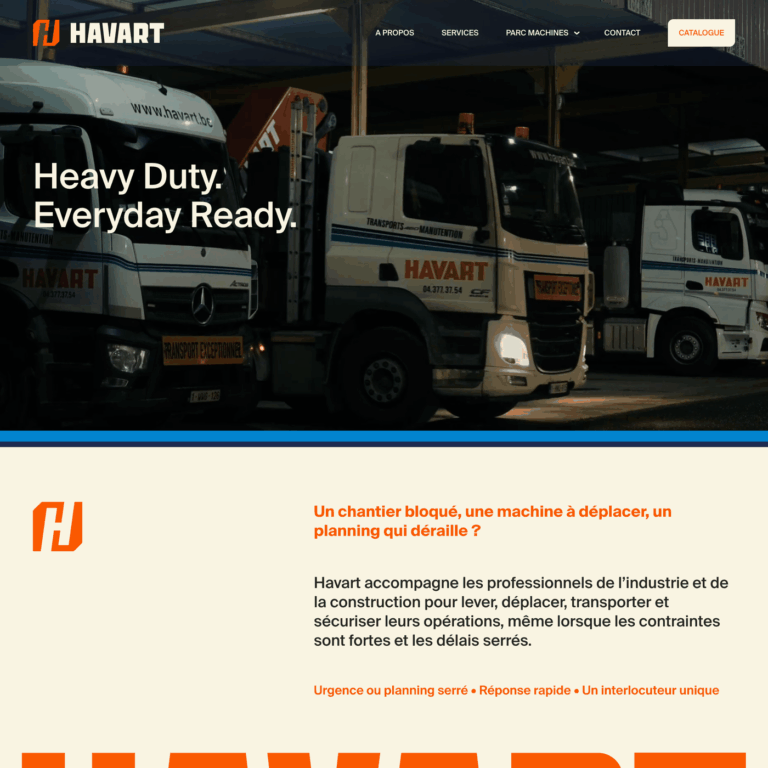 Havart, transport et levage industriel